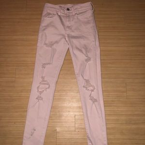 American Eagle ripped jegging X- Long